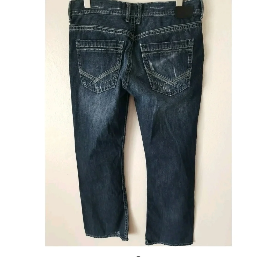 Buckle BKE Carter Straight Leg Dark Wash Jeans Size‎ 32 R Mens Denim